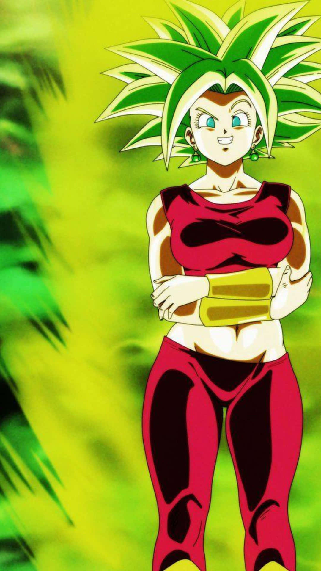 Kefla Super Saiyan Houding Achtergrond