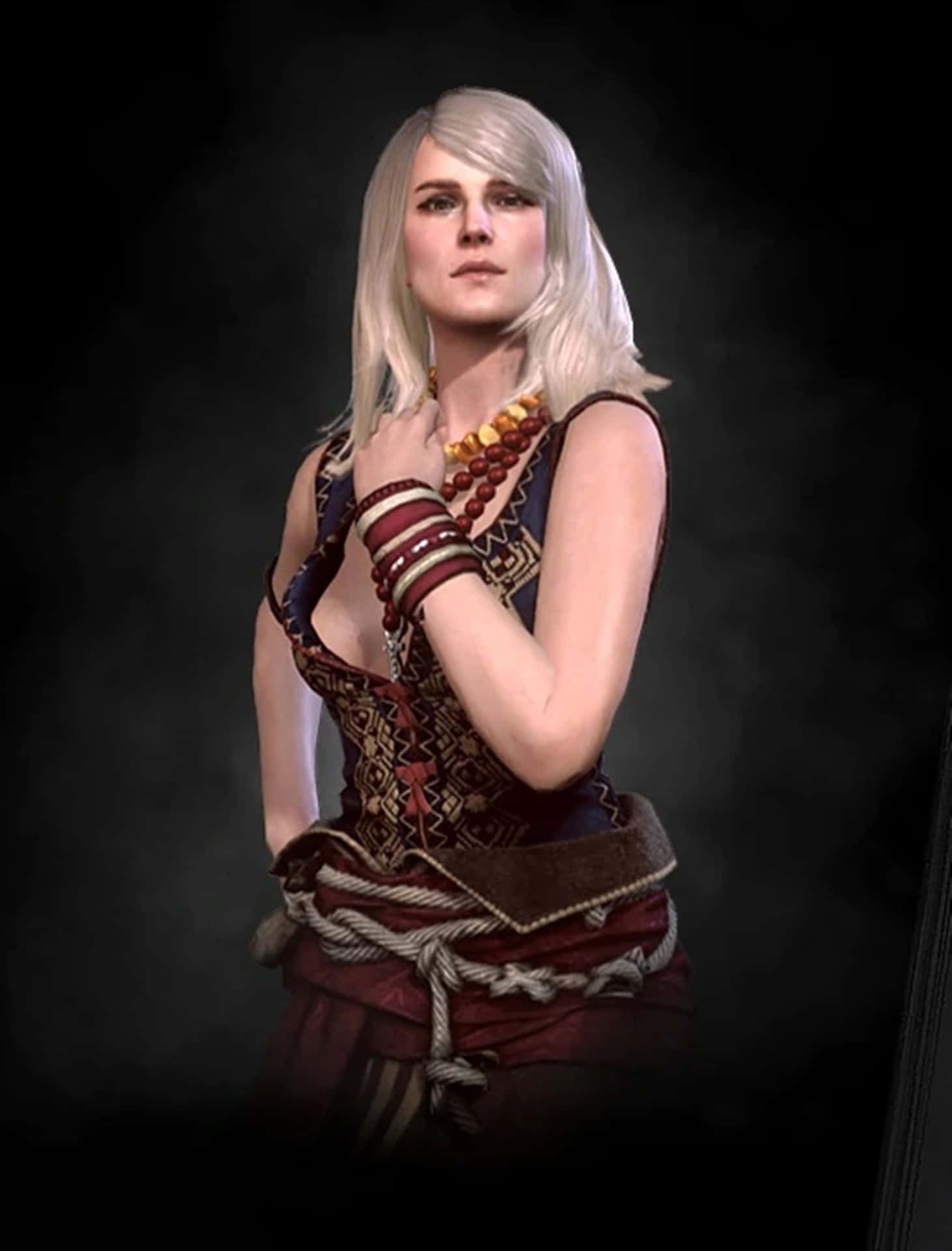 Keira Metz Sorceress Portrait Wallpaper