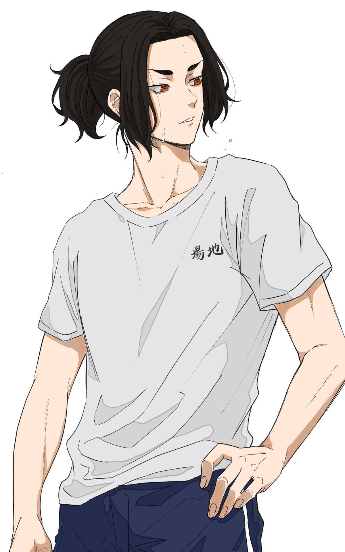 Keisukebaji Con Camiseta De Gimnasio Fondo de pantalla