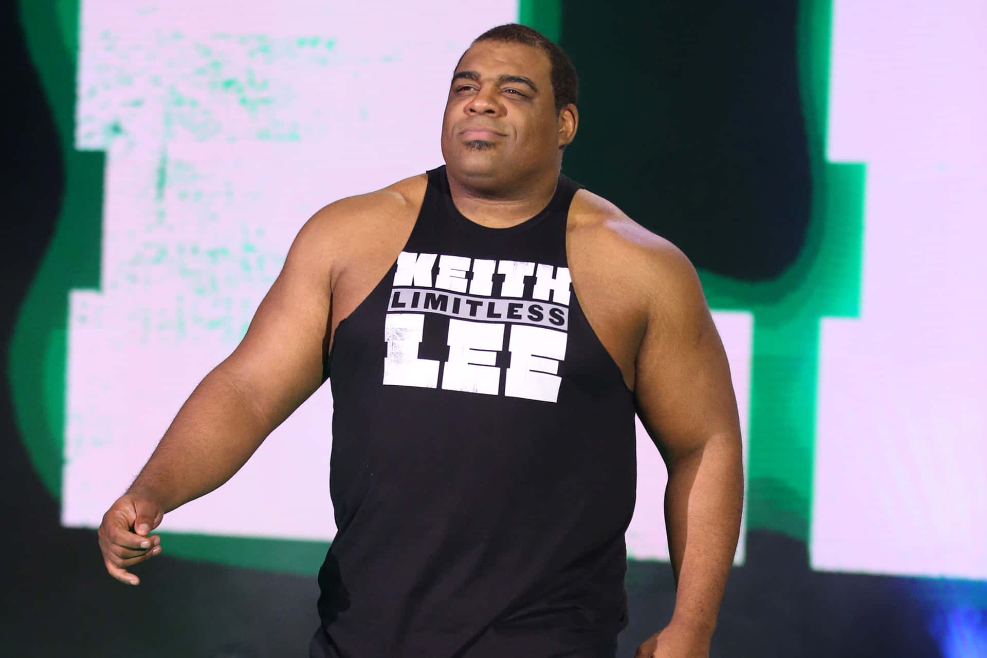Keith Lee Limitless Black Singlet Aew Picture