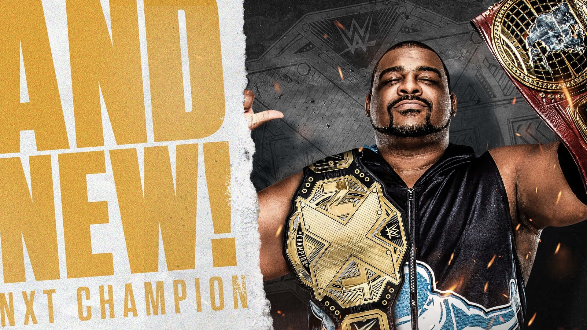 Keith Lee WWE NXT Great American Champion Tapet Wallpaper