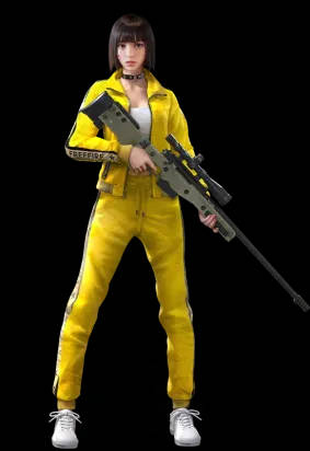 Kelly As Free Fire Character Picture