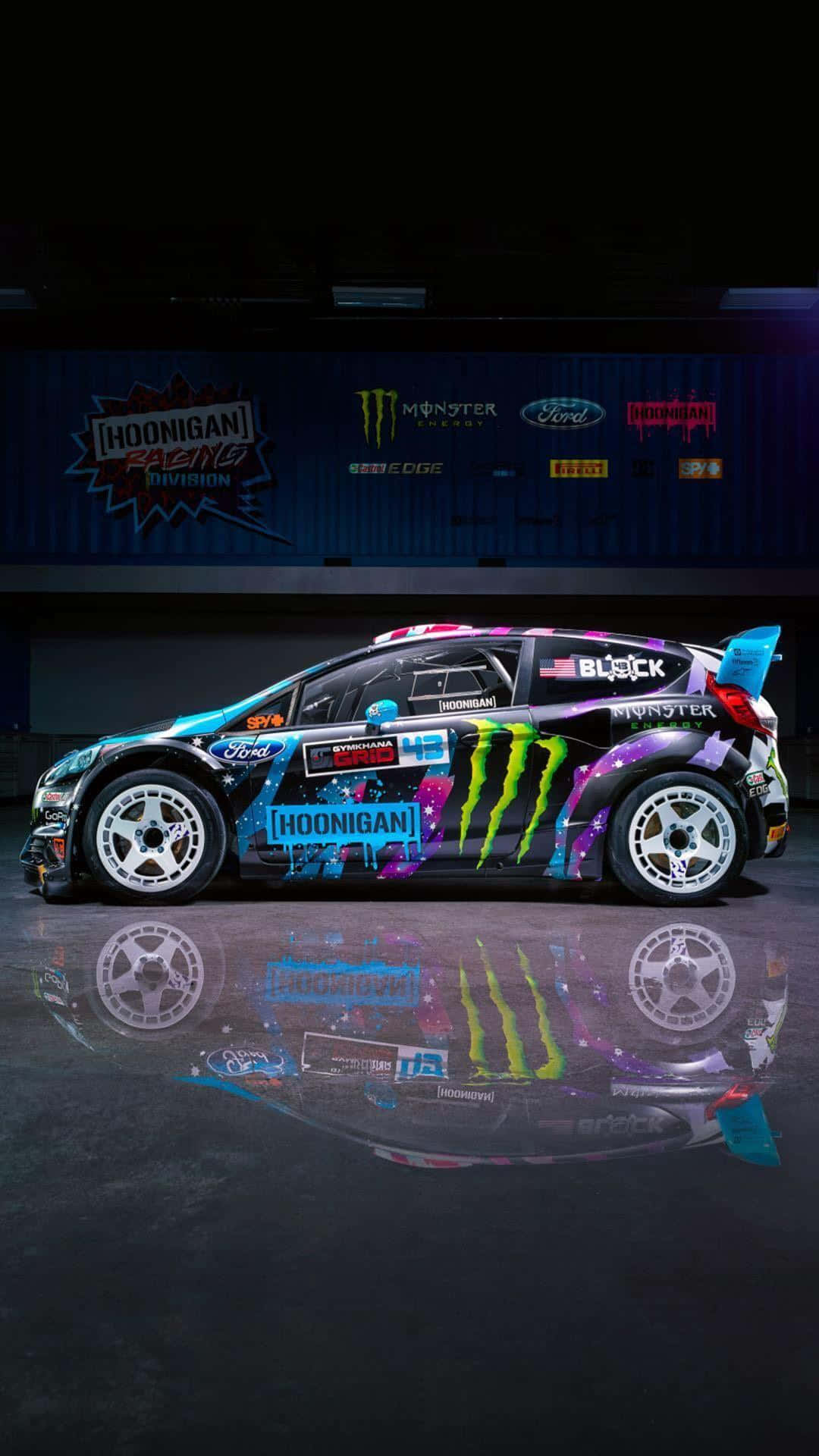 Ken Block Hoonigan Racing Car Wallpaper