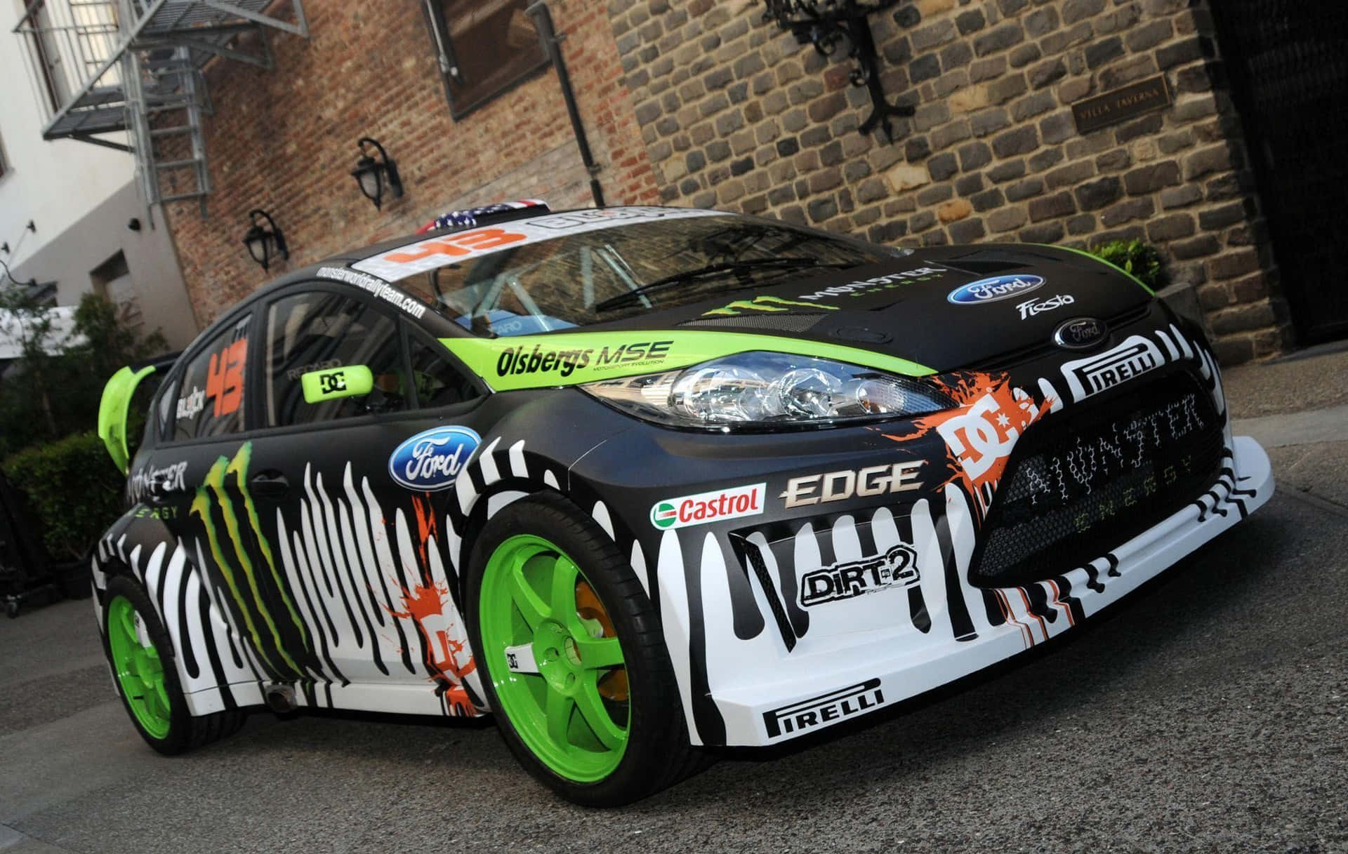 Ken Block Rally Car Showcase Wallpaper