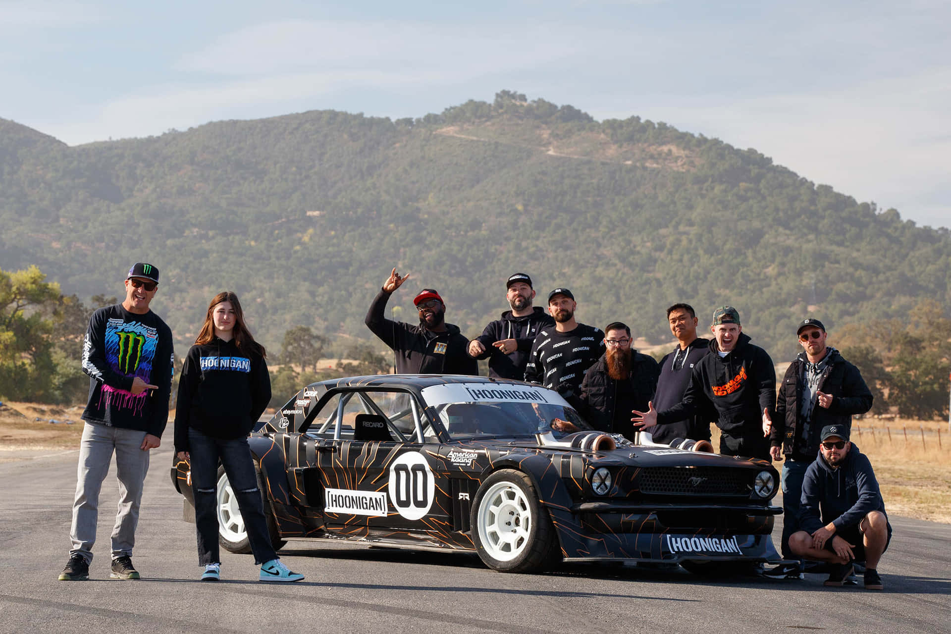 Ken Block Teamand Rally Car Wallpaper