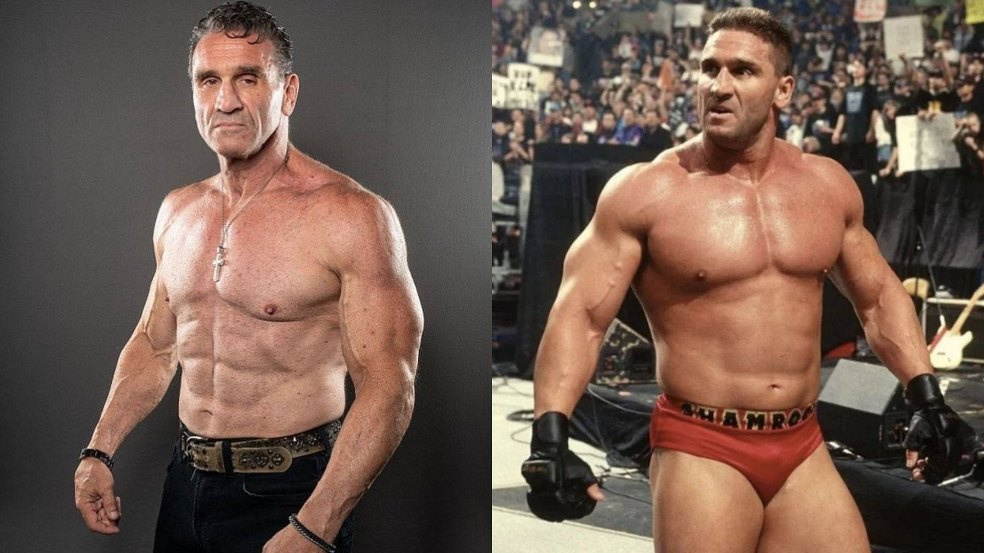 Ken Shamrock Then And Now Background