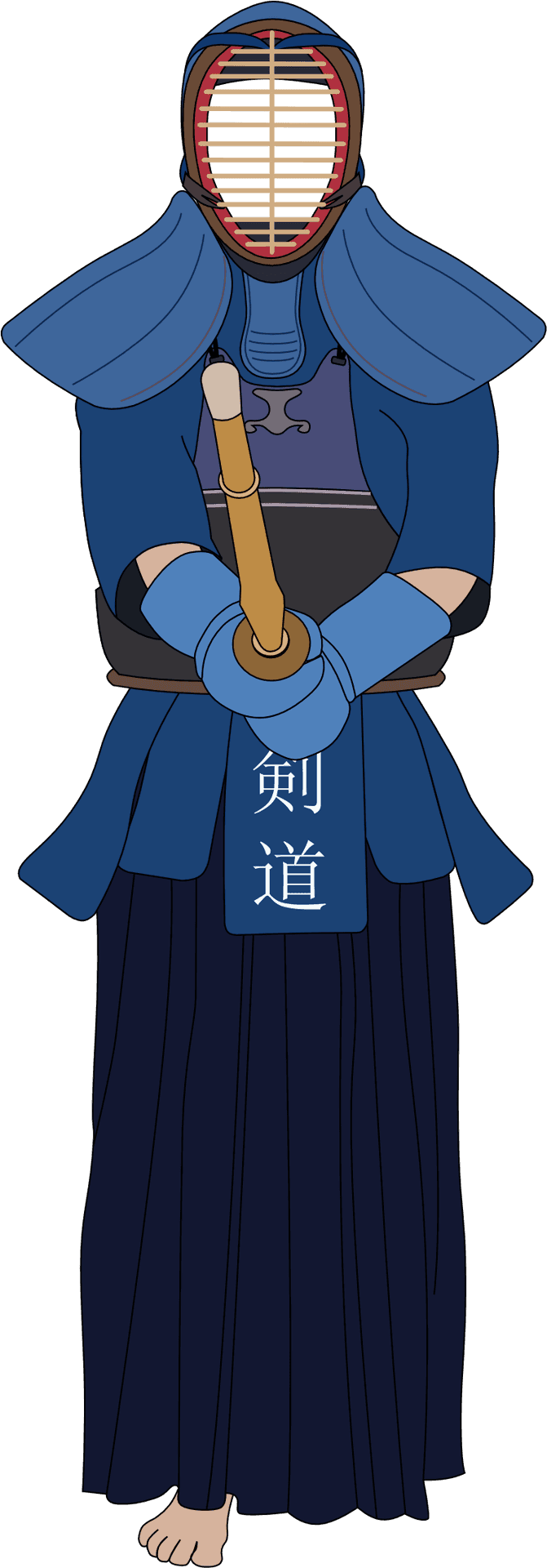 Download Kendo Practitionerin Full Gear | Wallpapers.com