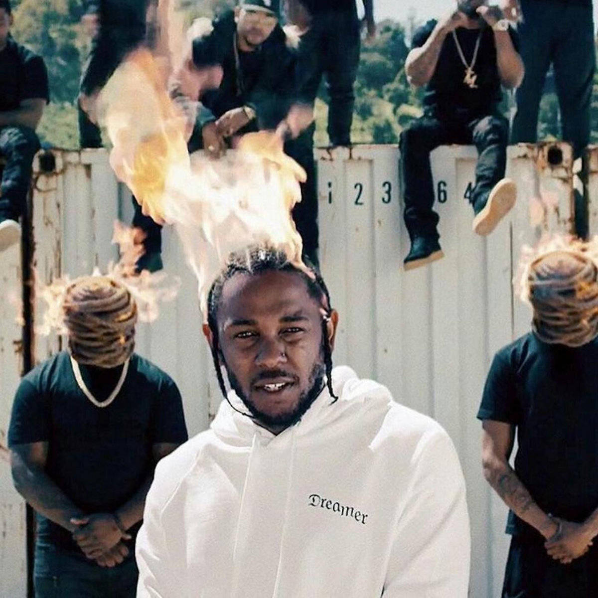 Kendrick Humble Fire Head Background