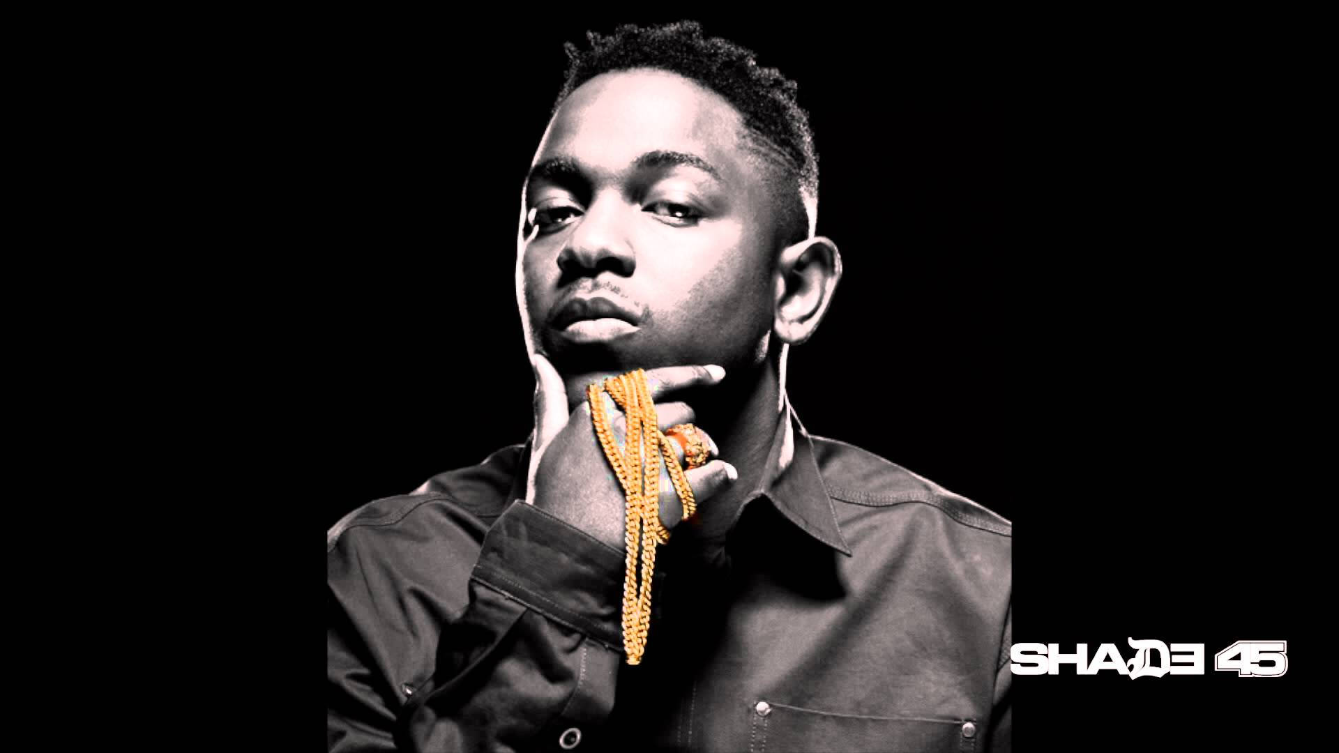 Kendrick Lamar In Black Background