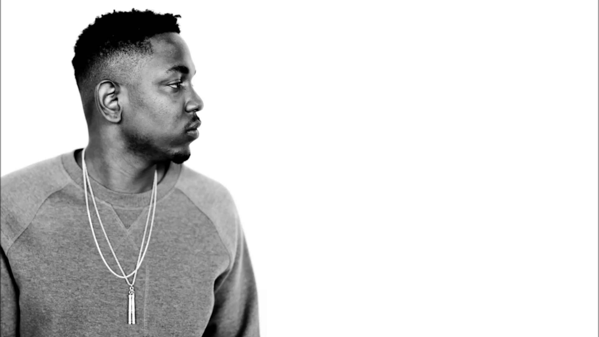 Kendrick Lamar In White Background