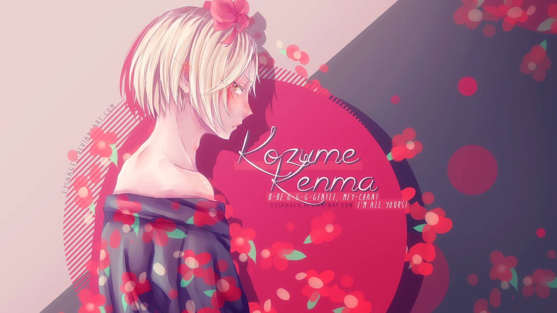 Kenma Kozume In Lovely Kimono Costume Wallpaper