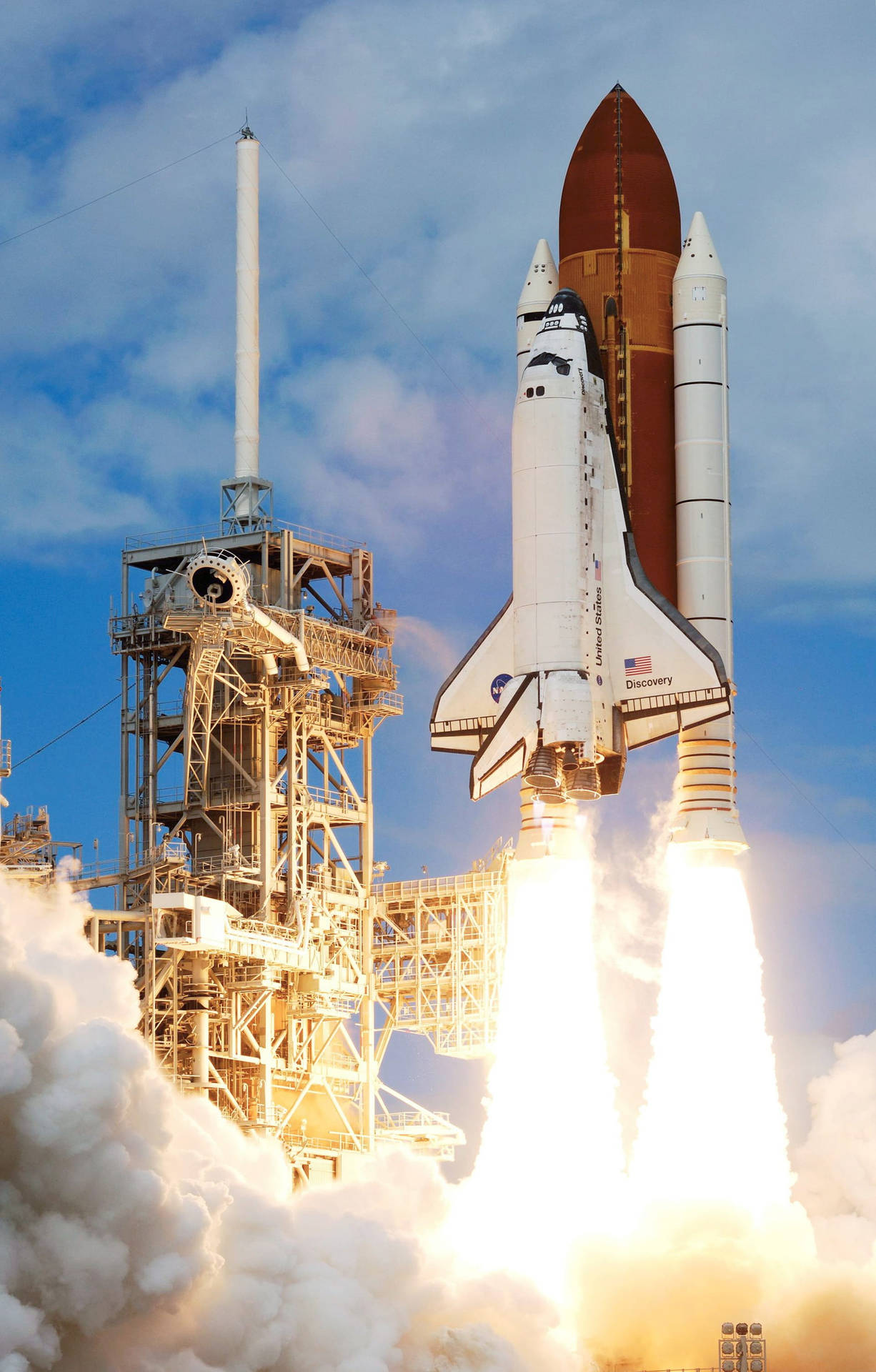 Kennedy Space Center Space Shuttle Launch Wallpaper