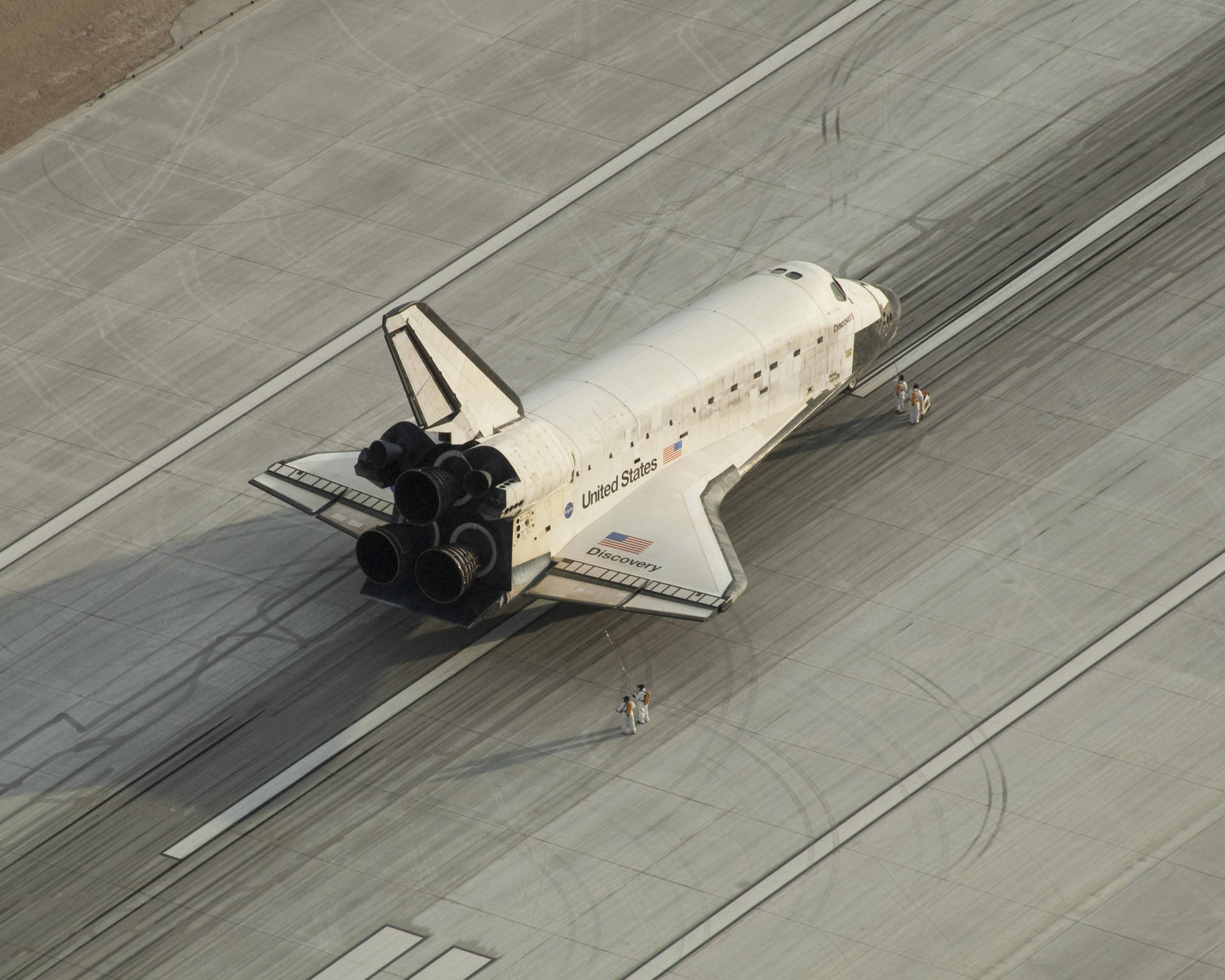 Centroespacial Kennedy Aterrizaje Sts-128 Fondo de pantalla
