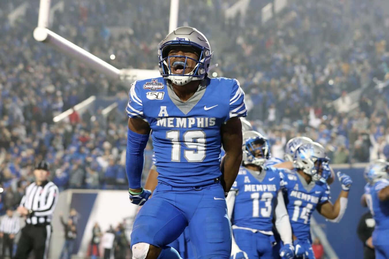 Kenneth Gainwell Memphis Celebration Wallpaper