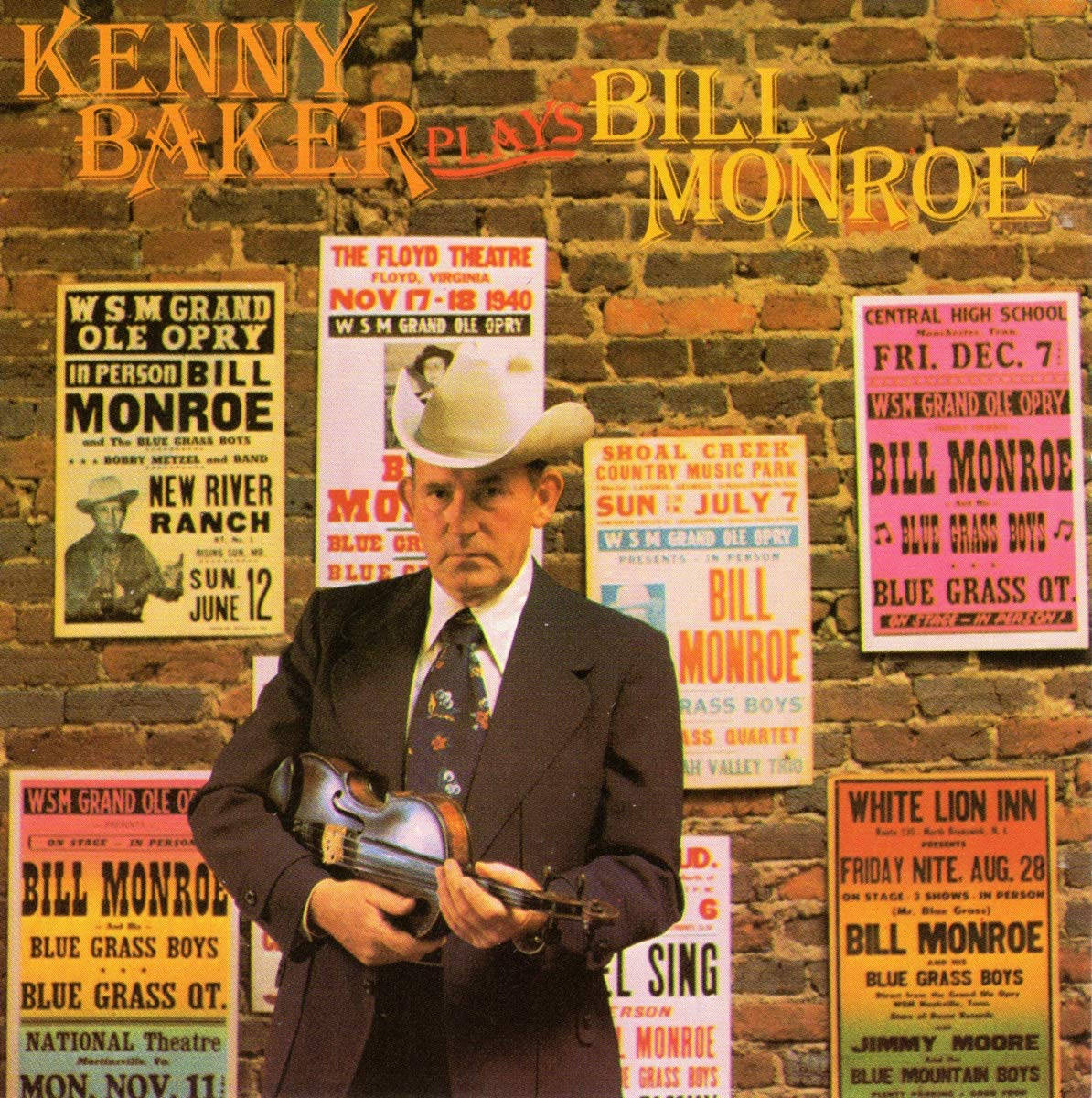 Bill Monroe Tribute: Kenny Baker Playing Violin Wallpaper