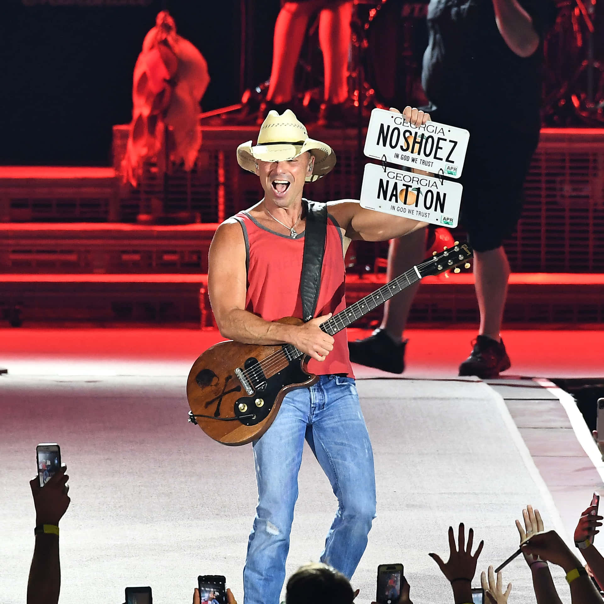 Kenny Chesney Concert Performance Wallpaper