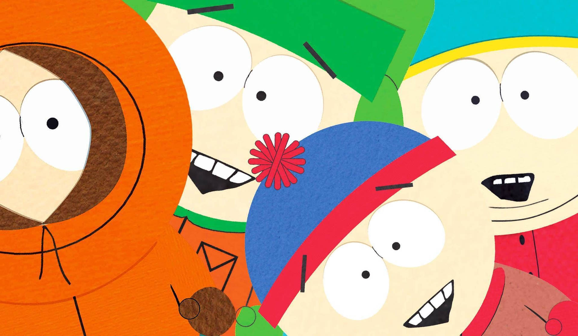 Kenny Mccormick And Friends Close-up Background