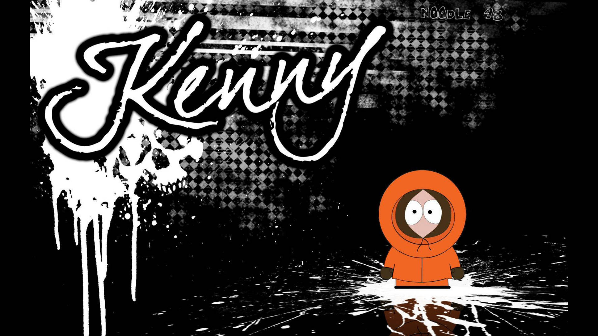 Kenny Mccormick Cool Black Poster Background