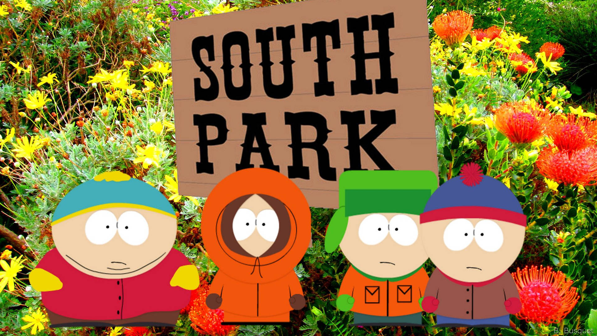 Kenny Mccormick South Park Garden Background
