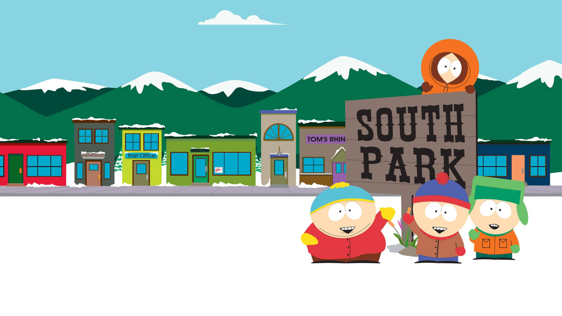 Kenny Mccormick South Park Sign Background
