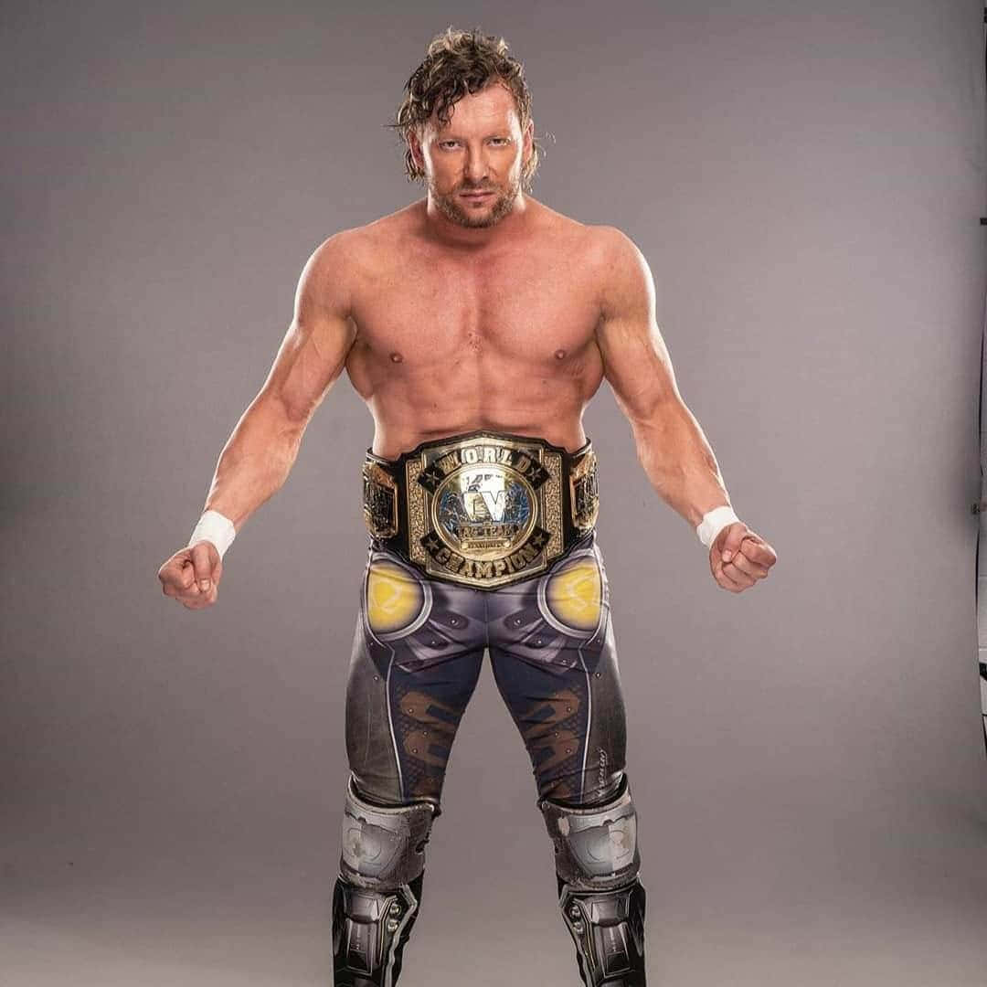 Kenny Omega Aew Tag Team Championship Belt Picture