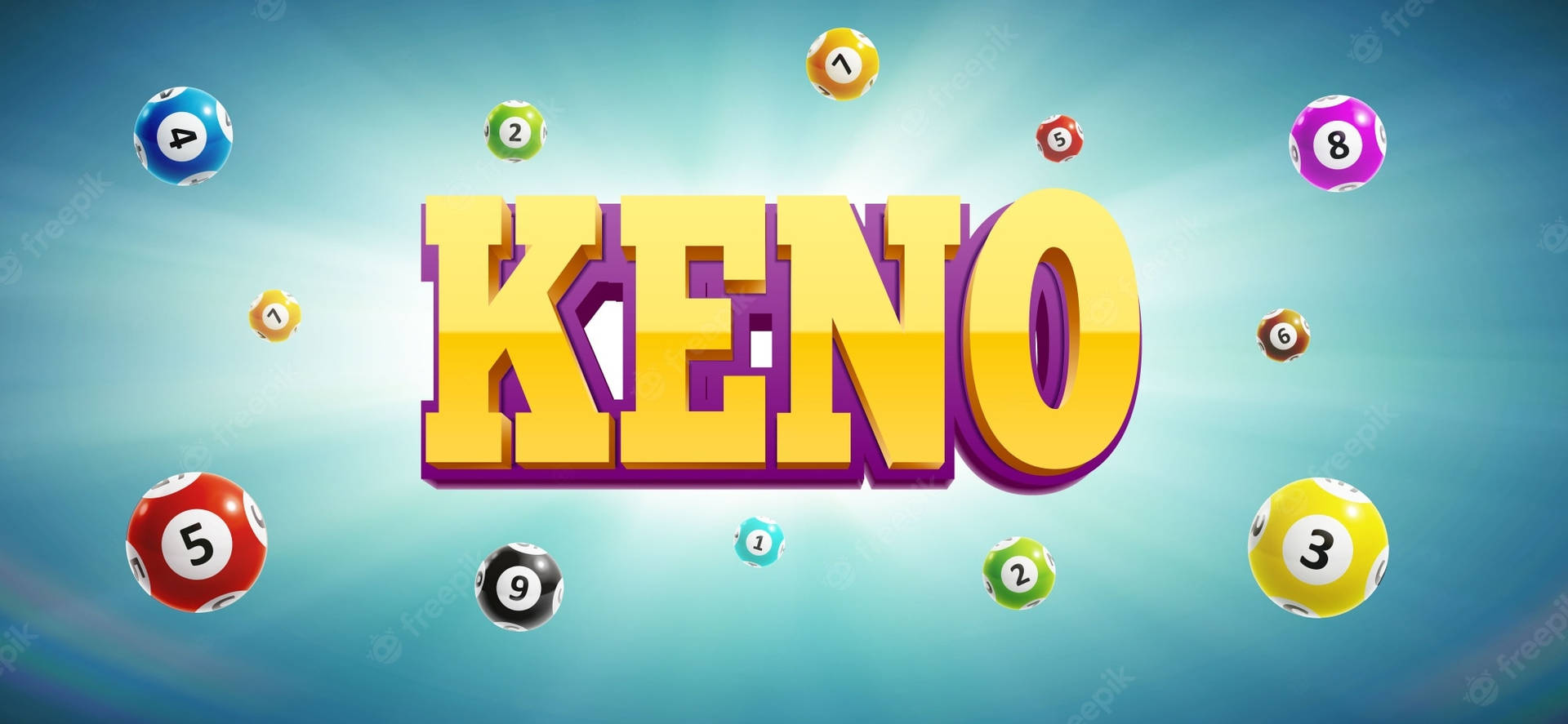 Keno Lottery Logo Wallpaper