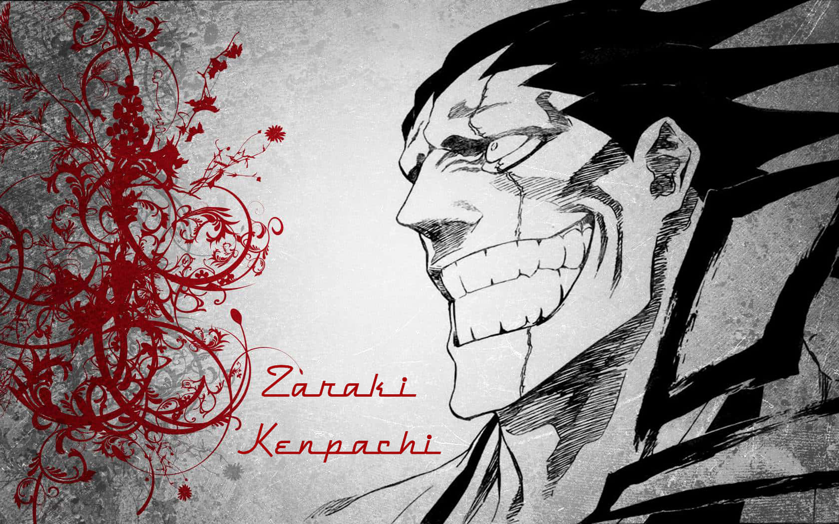 Experience the power of Kenpachi Zaraki! Wallpaper