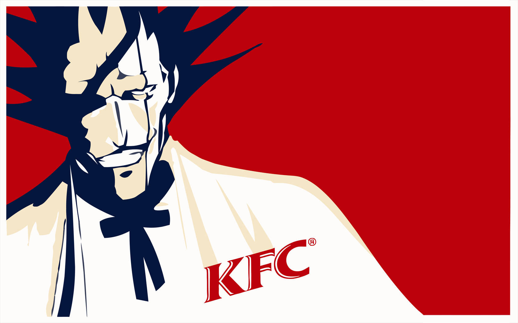 Kenpachi Zaraki KFC Anime Ny Bleach Desktop Tapet Wallpaper