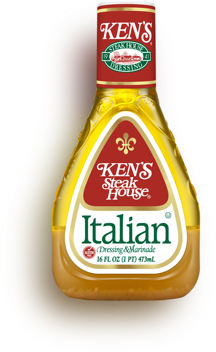 Kens Italian Dressing Bottle PNG