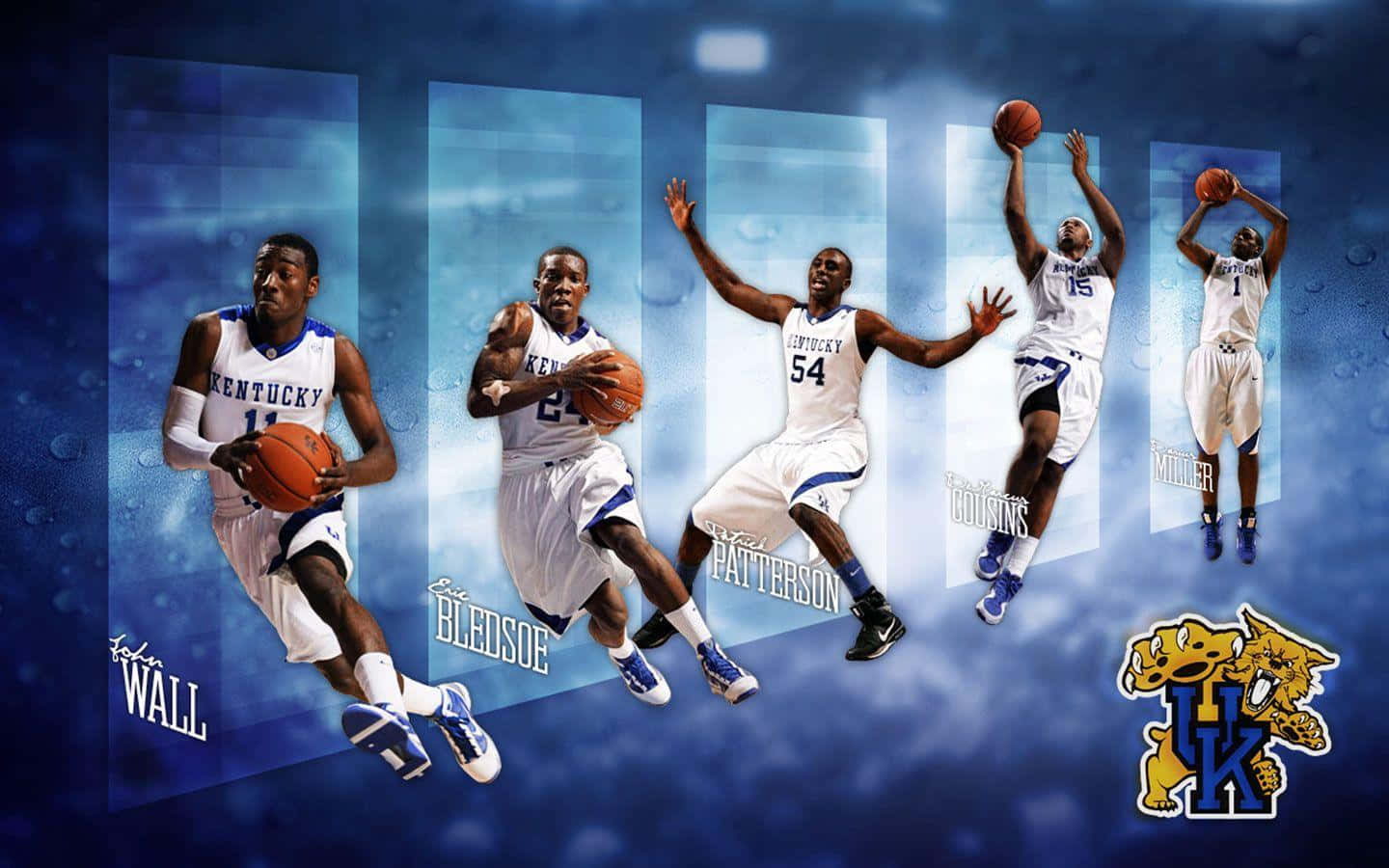 Kentuckywildcats Basketball Tapeter. Wallpaper