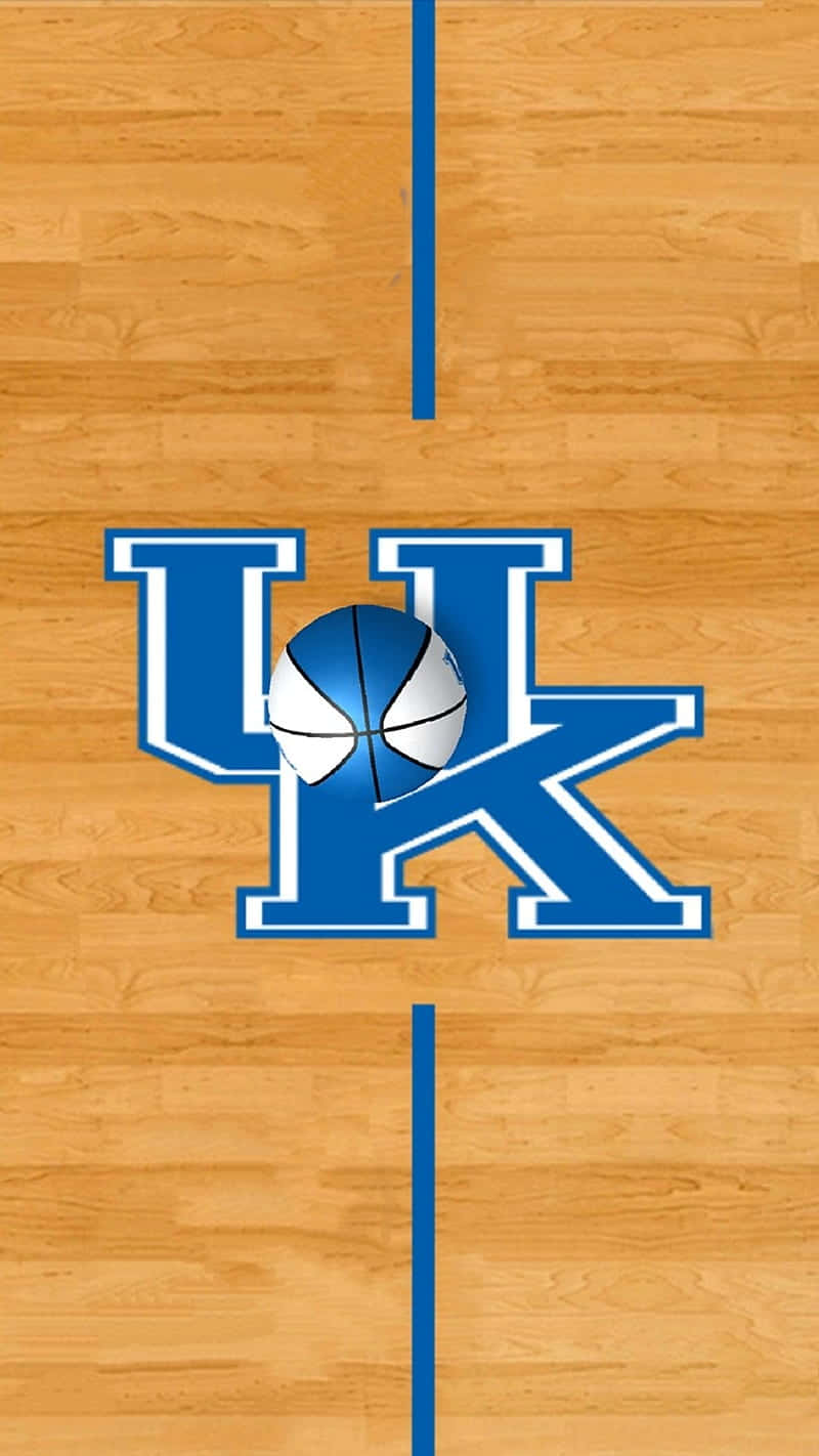 Kentuckywildcats Basketplan Väggpapper. Wallpaper