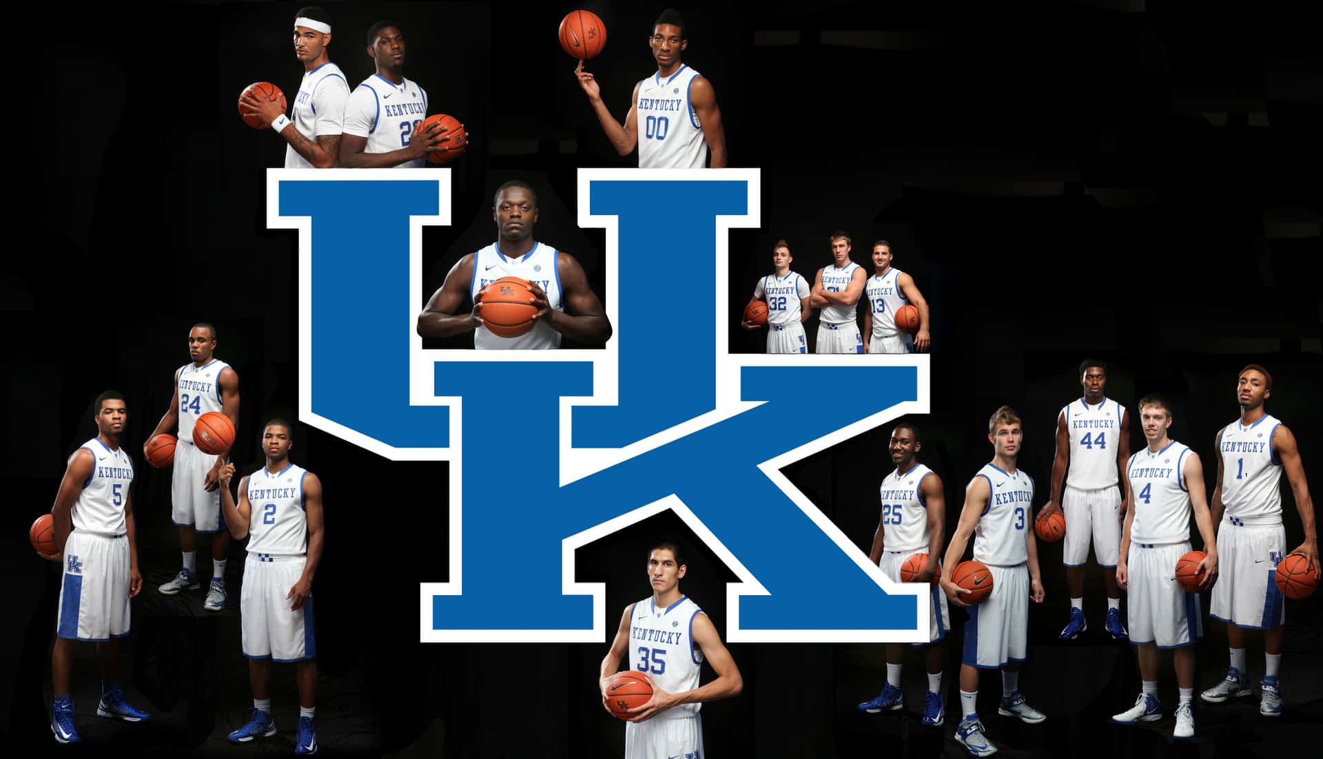 Kentuckywildcats Basketballteam - Hd-hintergrundbilder Wallpaper