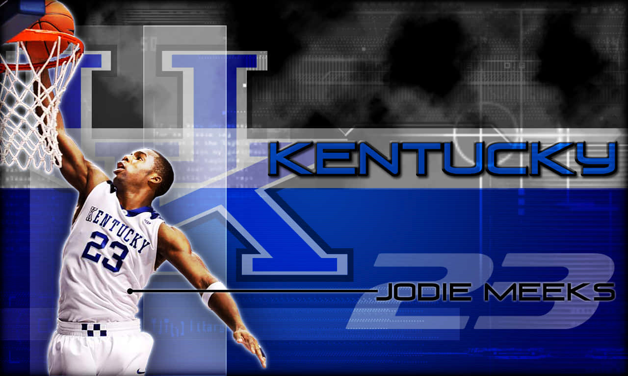 Kentuckybasketballspieler Jodie Meeks. Wallpaper