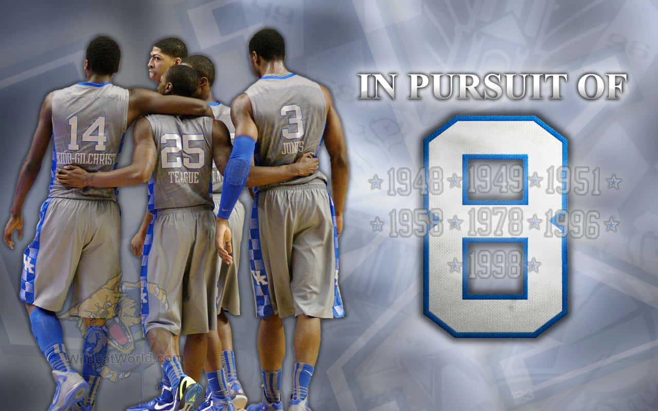 Kentuckybasketball Team Wallpaper: Kentucky Basketball-team Hintergrundbild Wallpaper