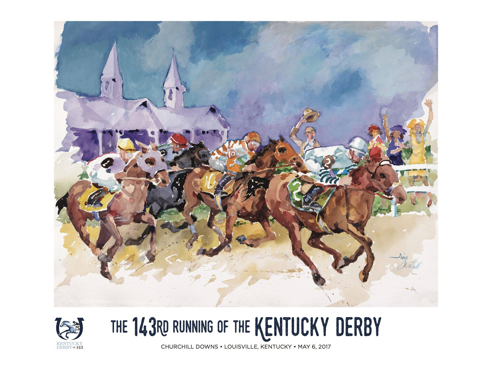 Kentucky Derby Poster Artwork Wallpaper