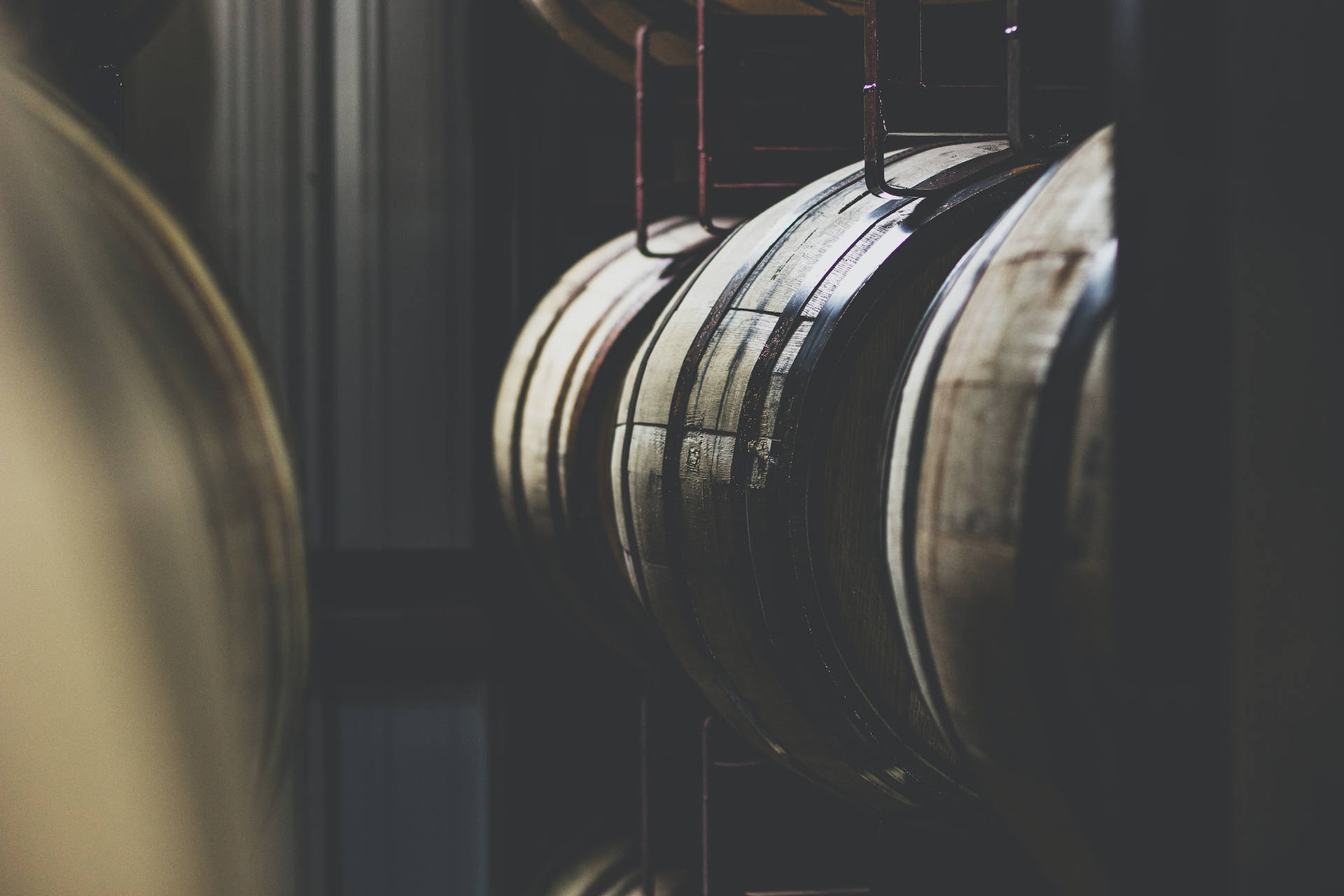 Kentucky Peerless Distilling Co. Barrels Wallpaper