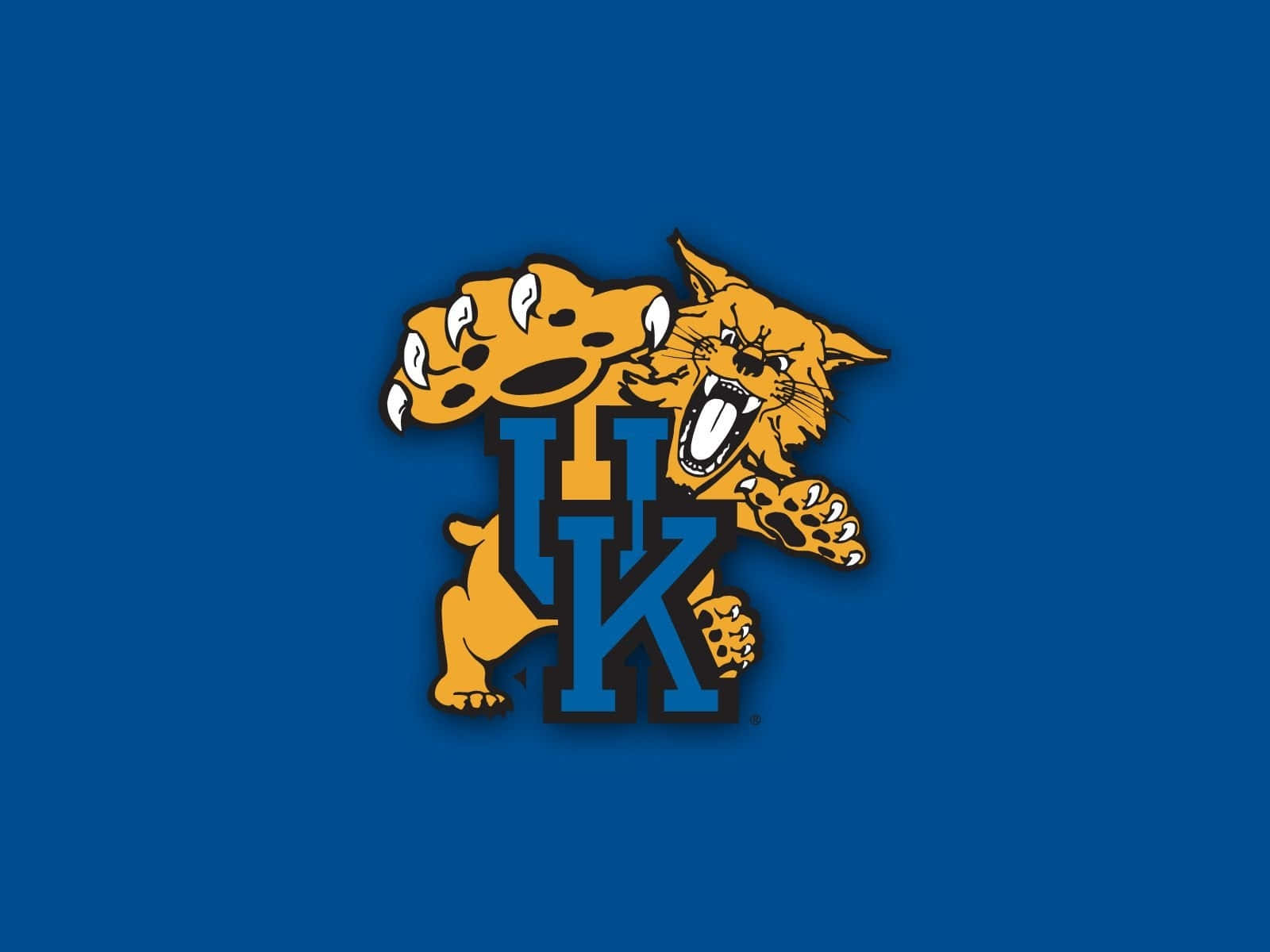 Kentucky Wildcats er stolte af at repræsentere deres universitet Wallpaper