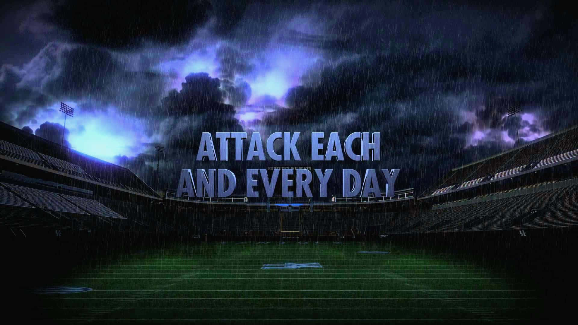 Attack Each And Every Day By Sam Mccarthy Wallpaper