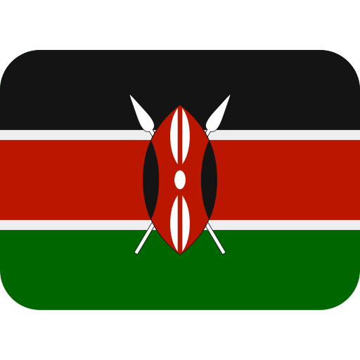 Kenyan Flag Graphic PNG