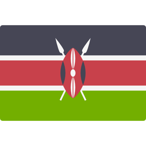 Kenyan Flag Graphic PNG