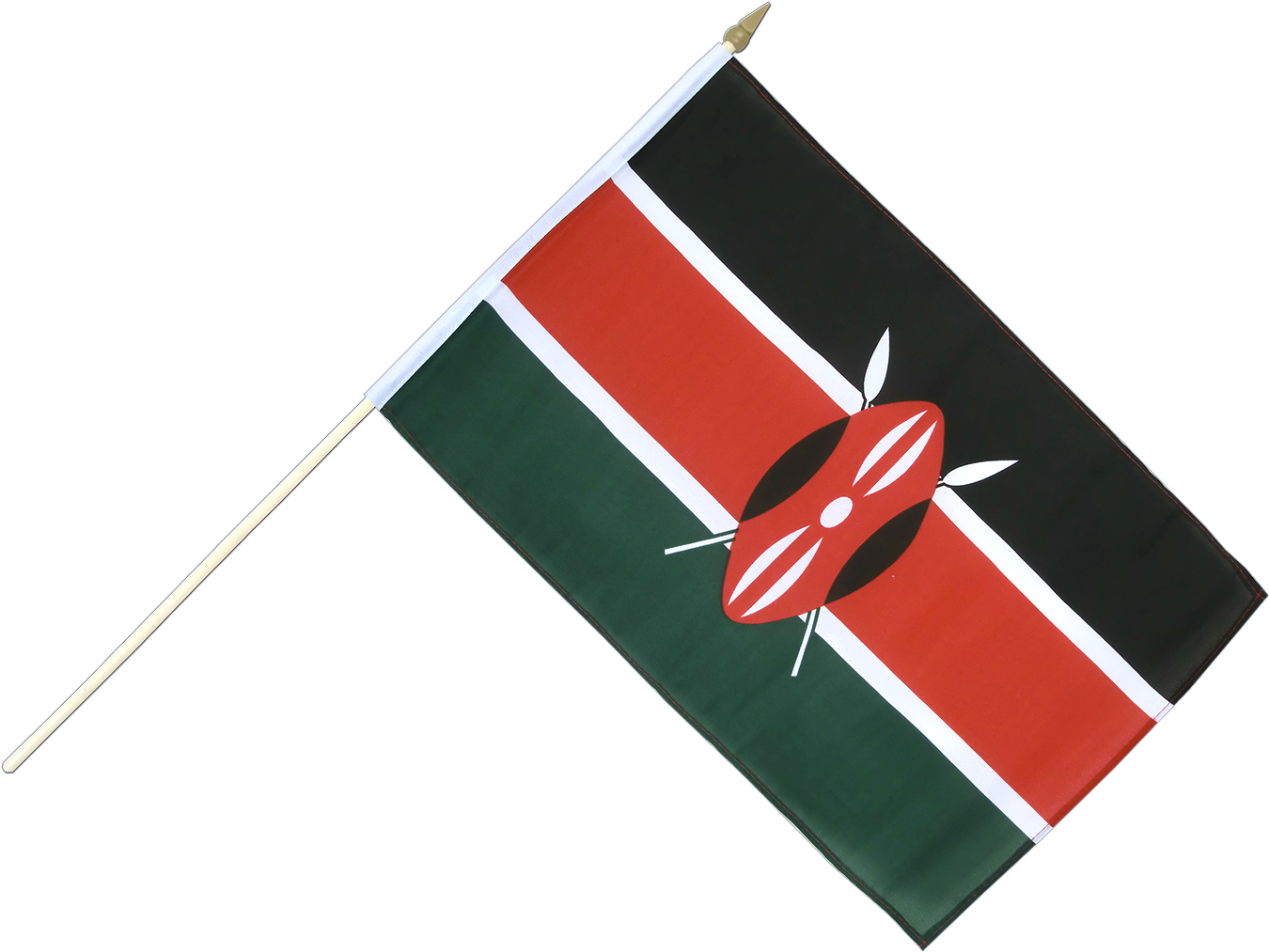 Kenyan Flagon Pole PNG