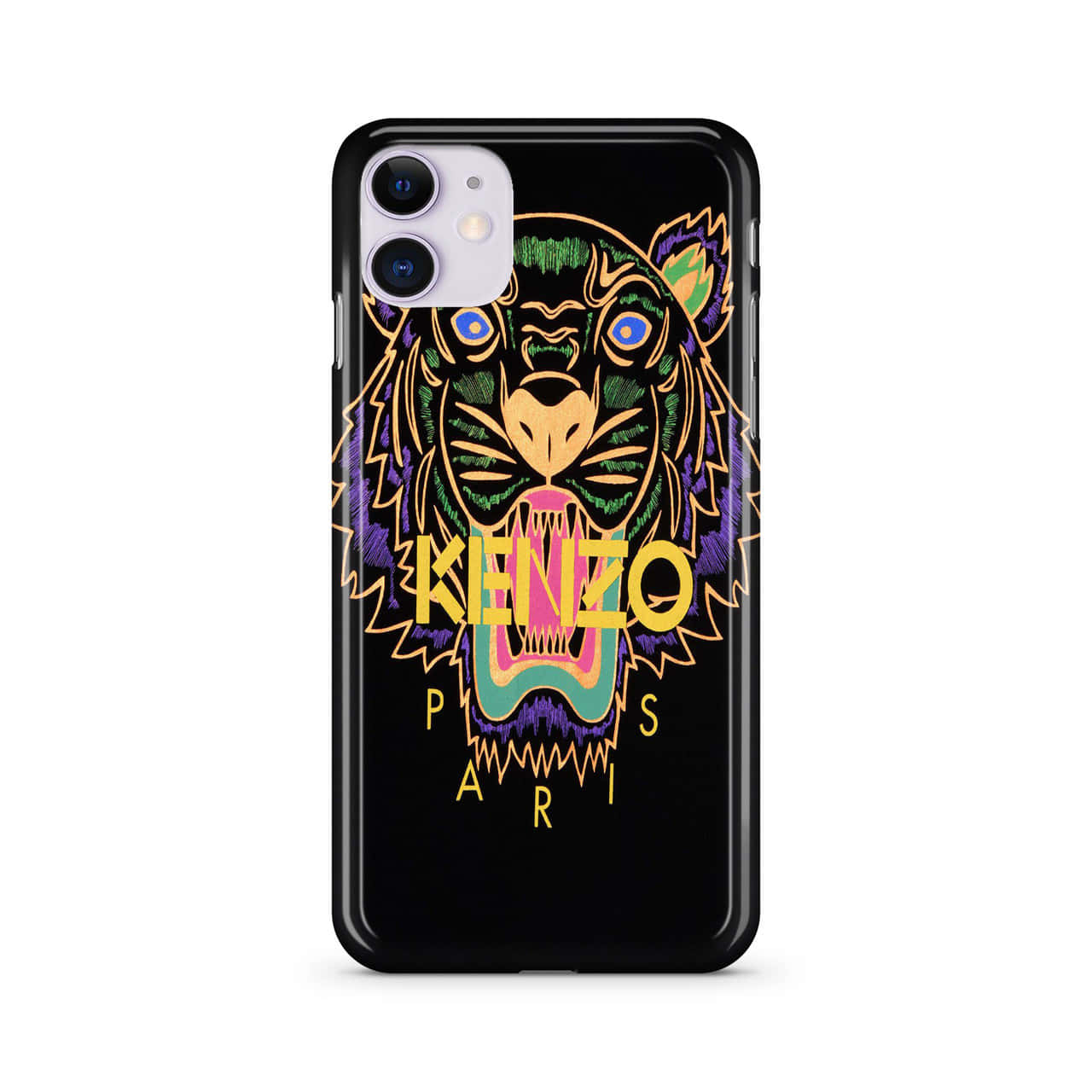 Caption: Bold Kenzo Phone Case with Iconic Tiger Design Wallpaper