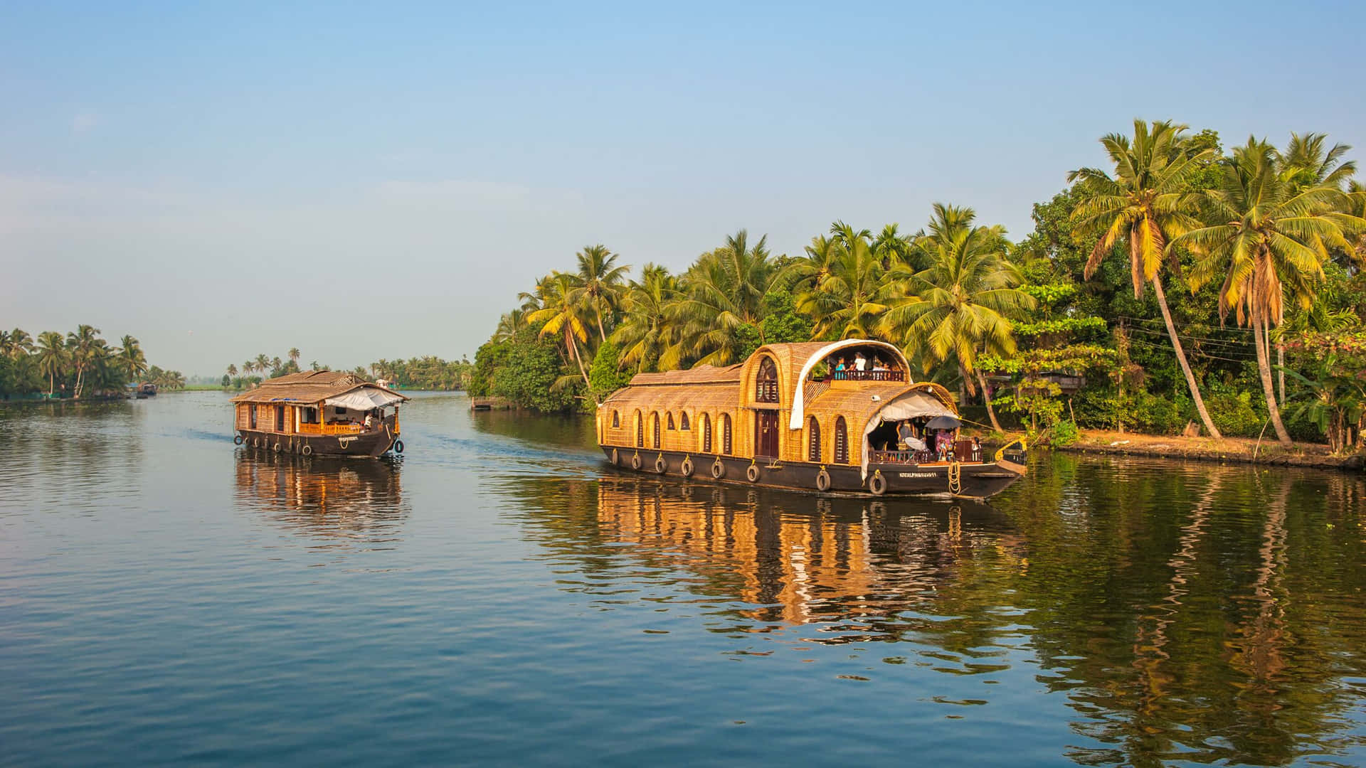 The enchanting backwaters of Kerala
