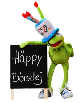 Kermit Birthday Celebration PNG