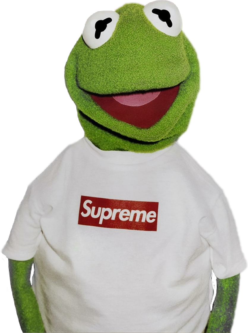 Kermit Supreme Shirt PNG