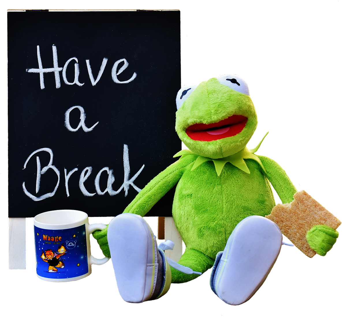 Kermit Taking A Break PNG