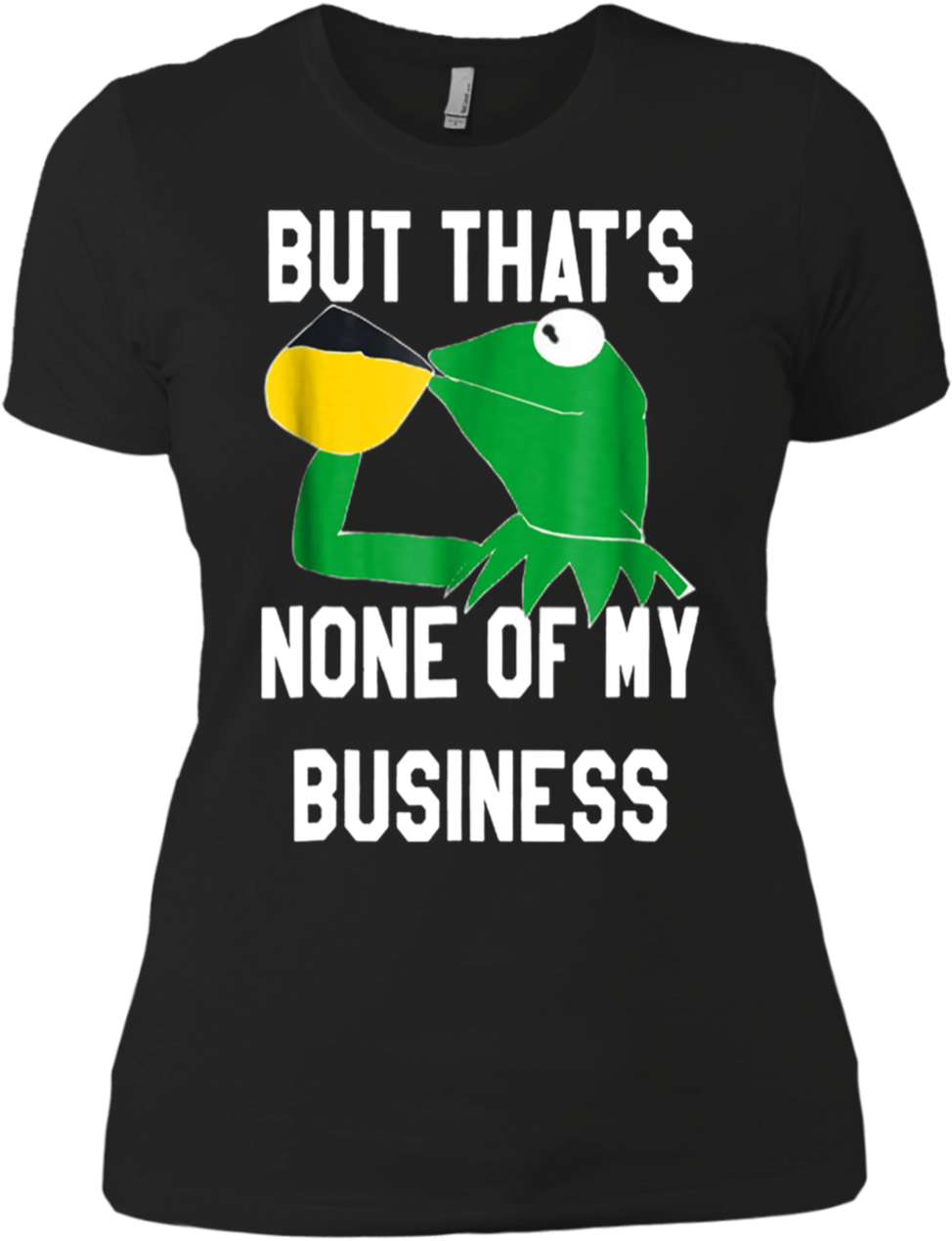 Kermit Tea Meme Shirt PNG