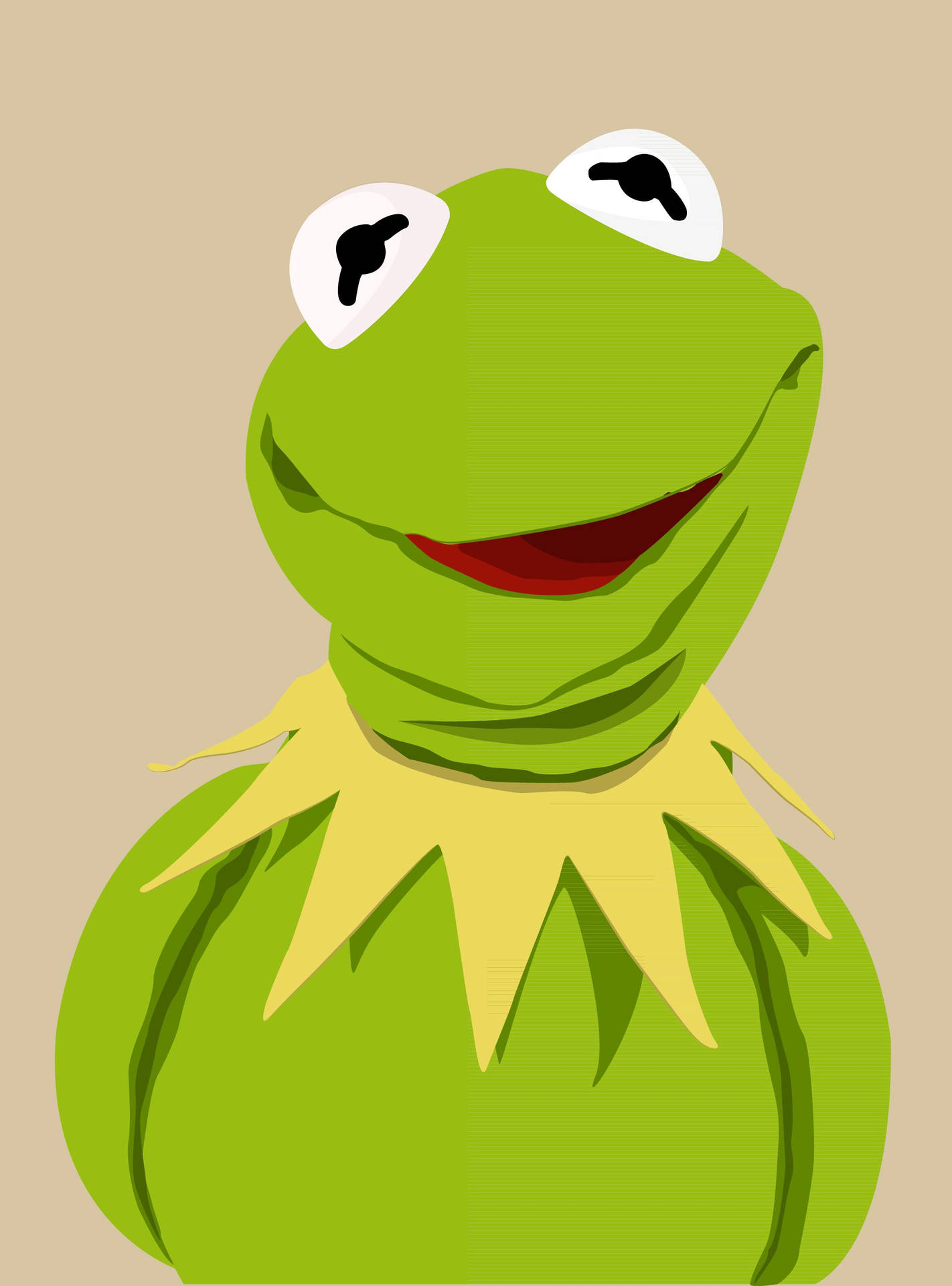Download Kermit The Frog Digital Art Wallpaper Wallpapers Com