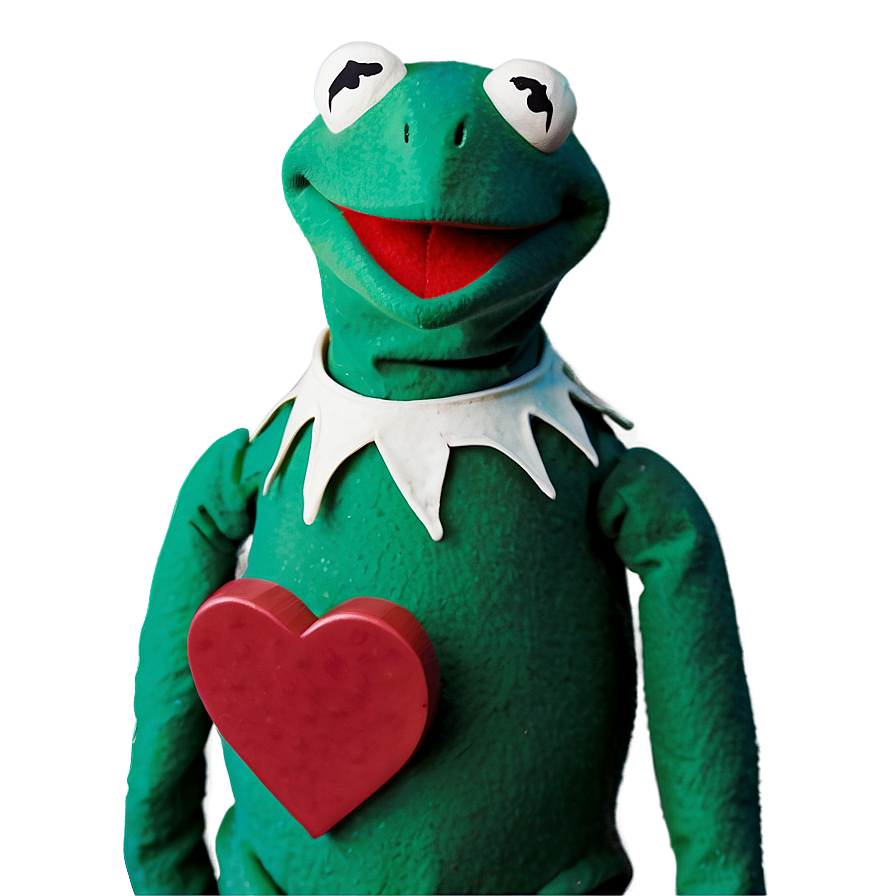 Kermit With Heart Png 10 PNG