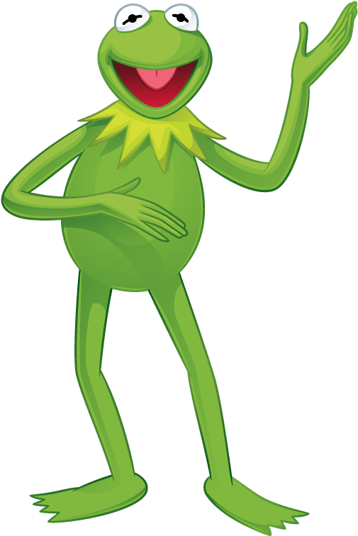 Kermitthe Frog Waving PNG